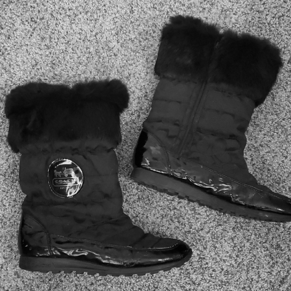 Coach winter boots